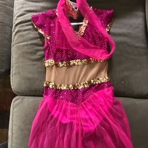 Girls Halloween Jeannie costume